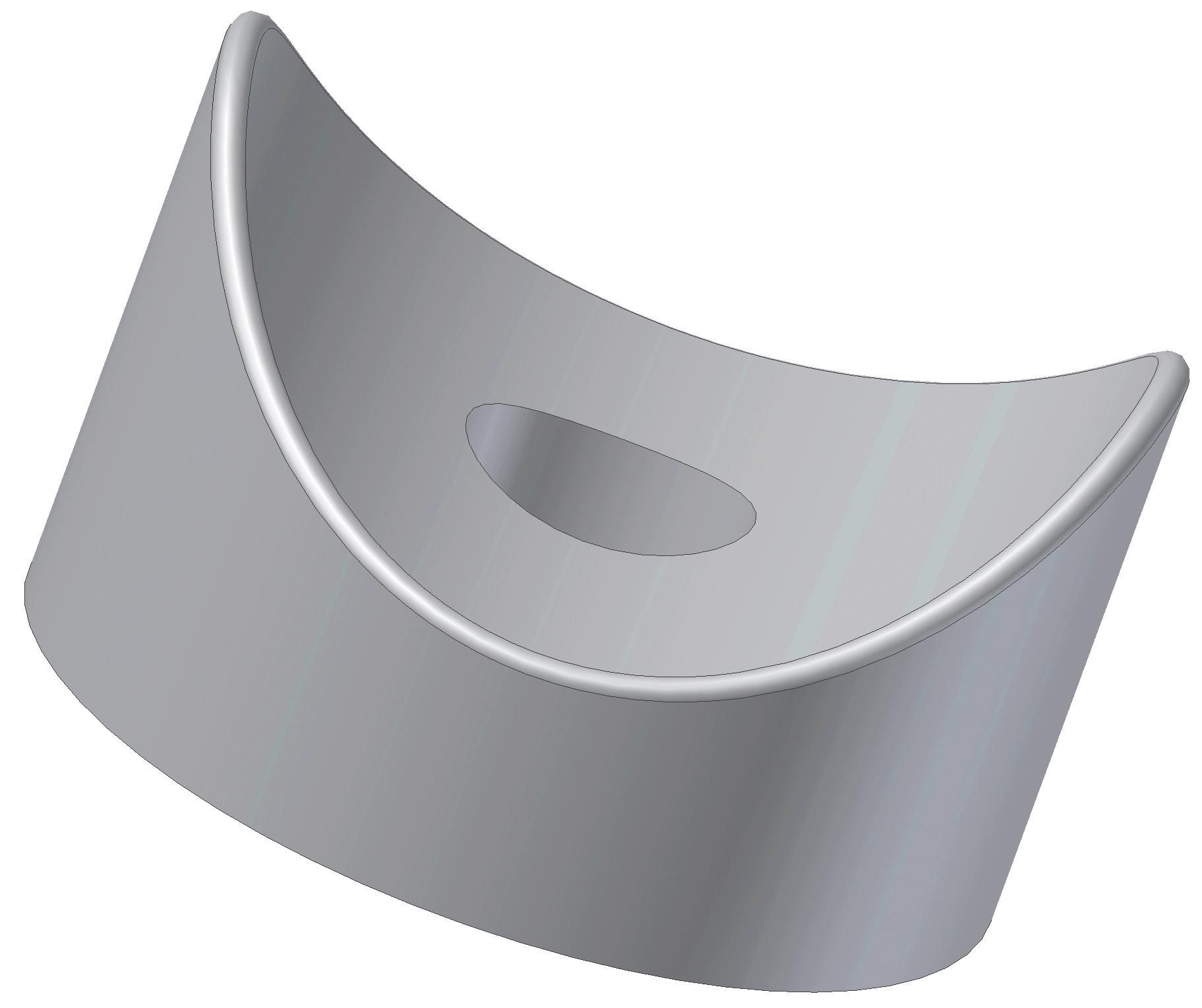 Concave discs